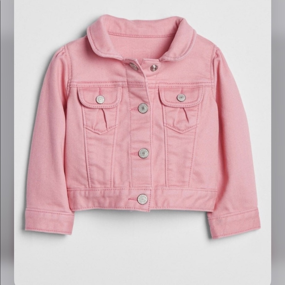 Baby Gap Pink Jean Jacket Size 18-24 months
